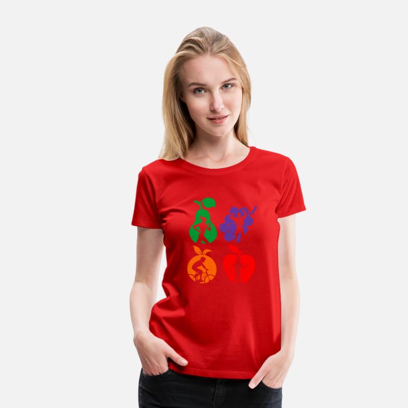 Healthy fruit healthy sports logo