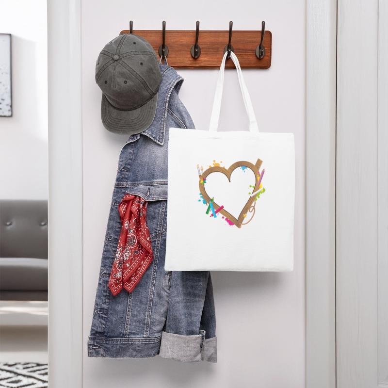 Heart shape frame for school beginners