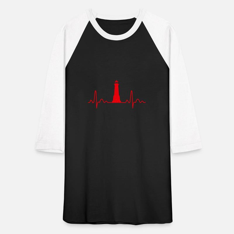 Heartbeat Lighthouse Sailing Sailor Funny Gift