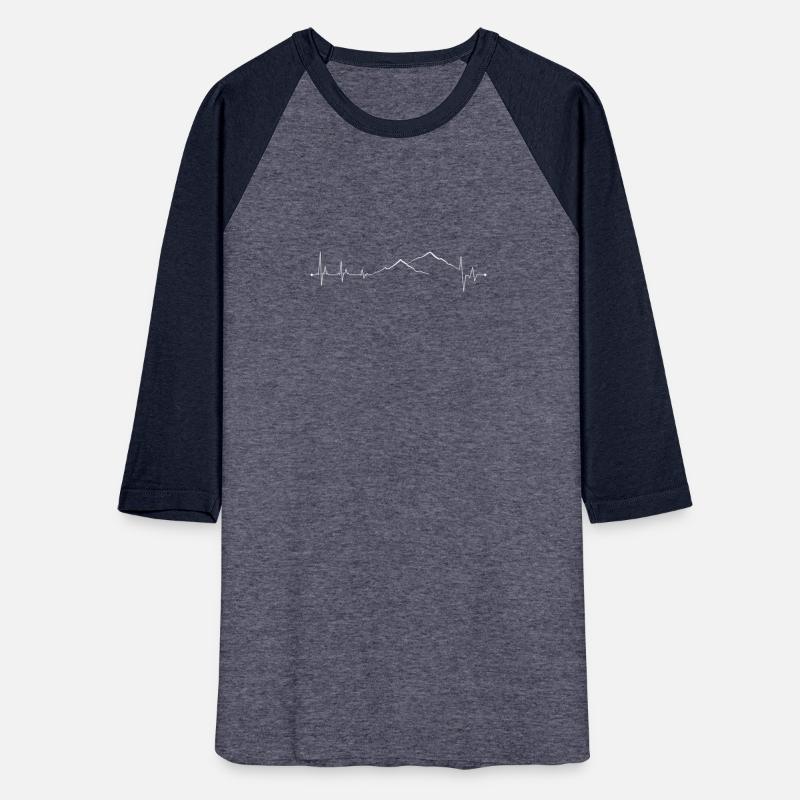 Heartbeat mountains line