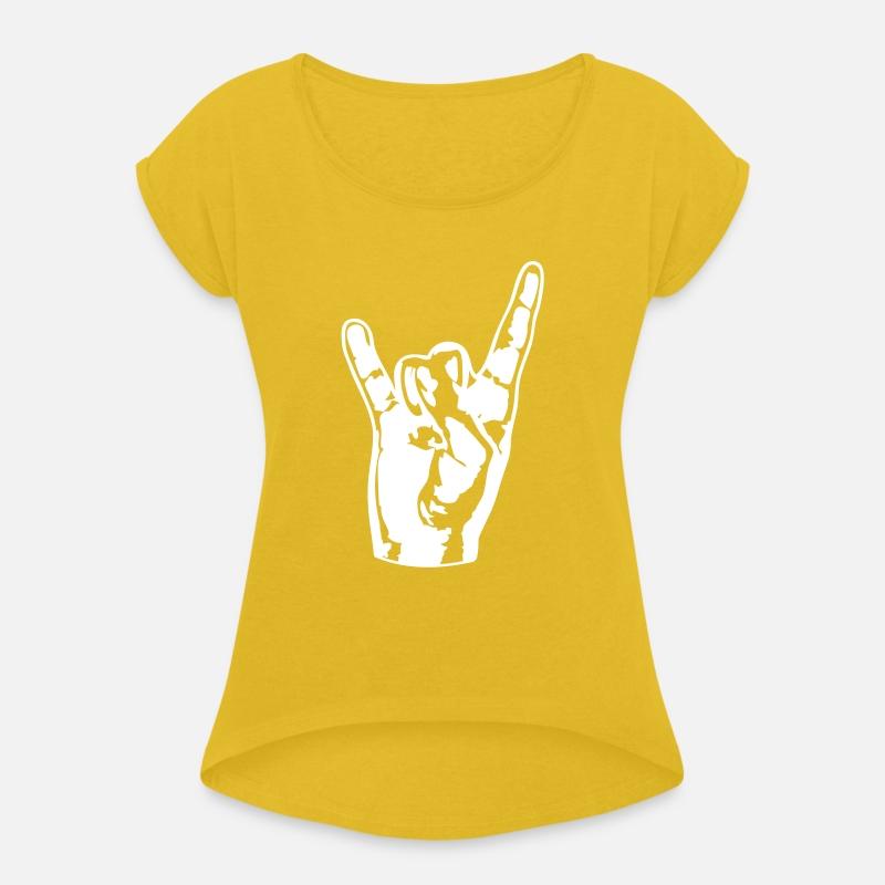 Heavy Metal Fun Hard Rock Music Horns Hand Gesture