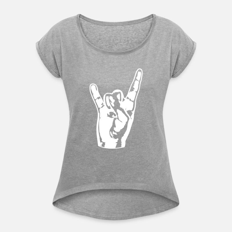 Heavy Metal Fun Hard Rock Music Horns Hand Gesture