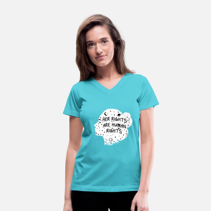 Her Rights Are Human Rights Feminist Motivational