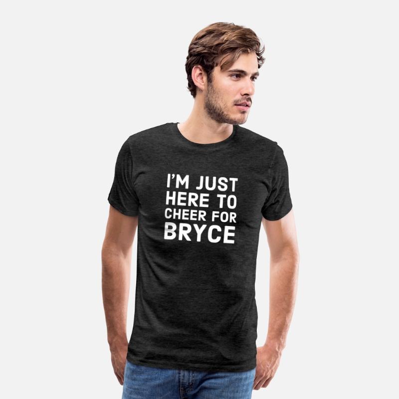 Here To Cheer For Bryce Personalized Name