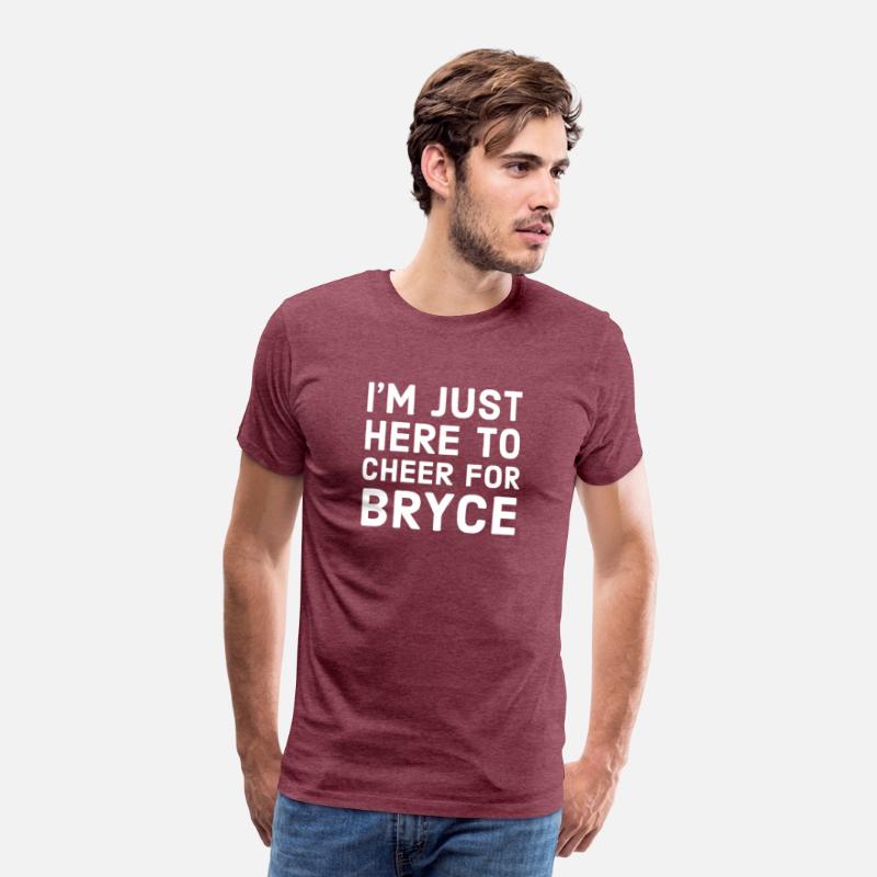 Here To Cheer For Bryce Personalized Name
