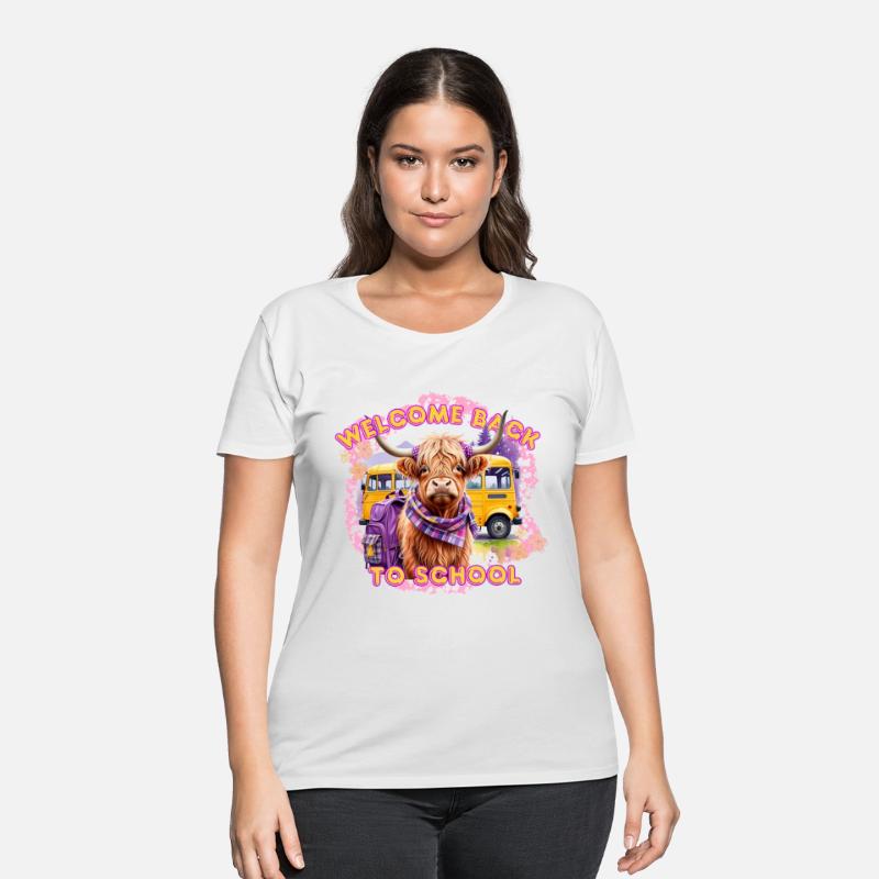 Highland Cow Back to School