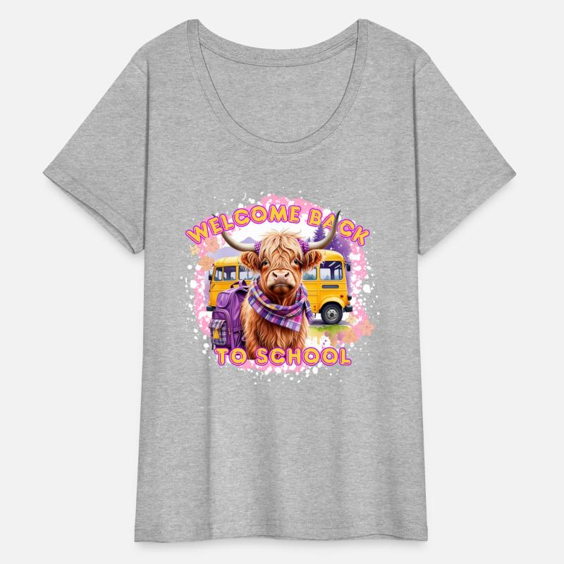 Highland Cow Back to School