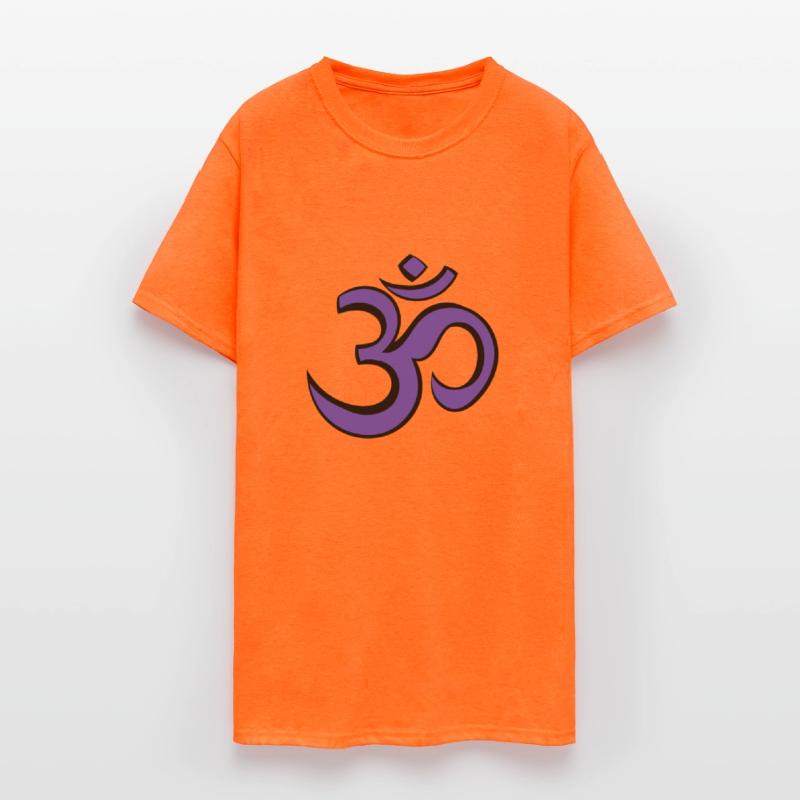 Hindu Om Symbol Icon Cartoon