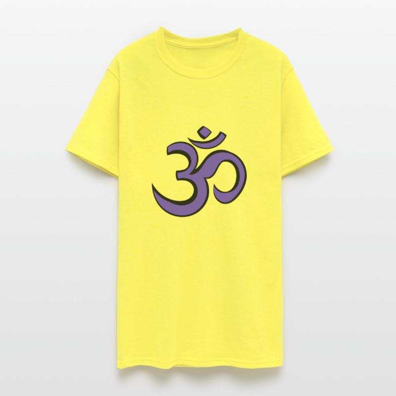 Hindu Om Symbol Icon Cartoon