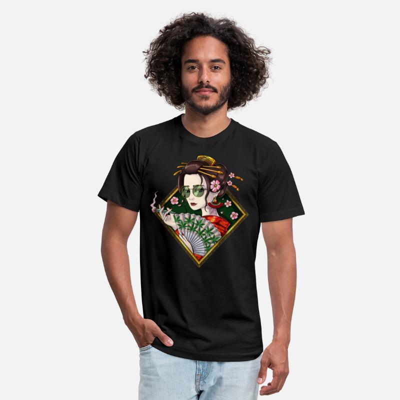 Hippie Stoner Japanese Geisha