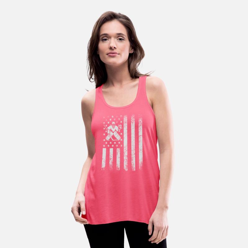 Hockey usa flag kipper