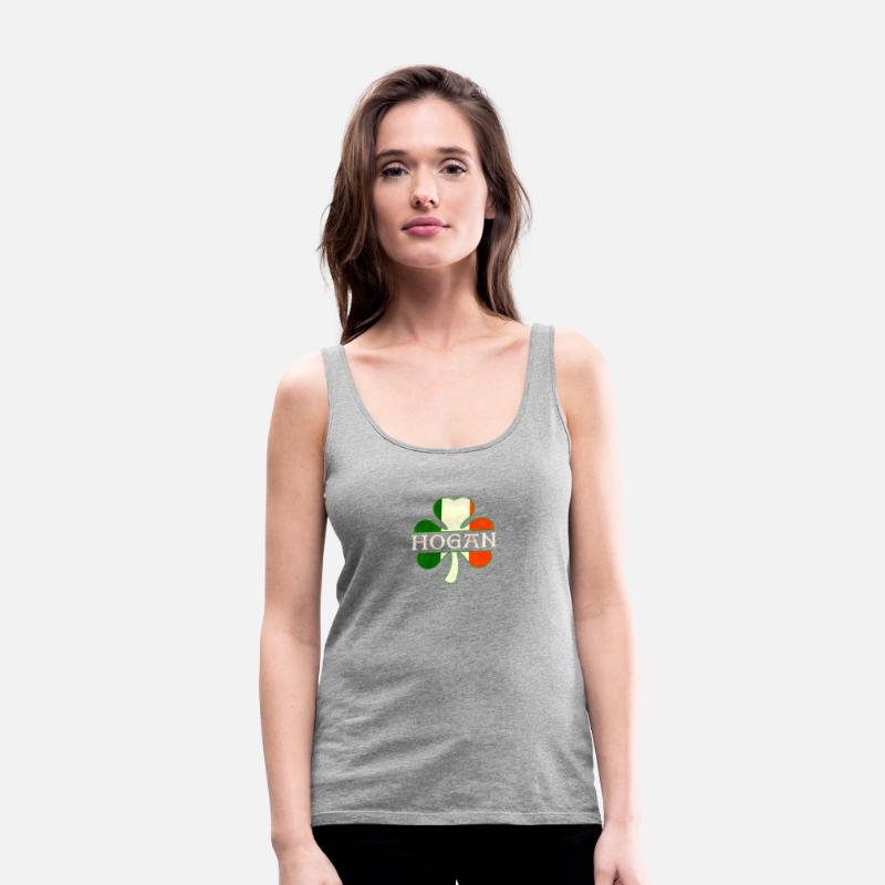 Hogan Irish Surname Ireland Flag Shamrock