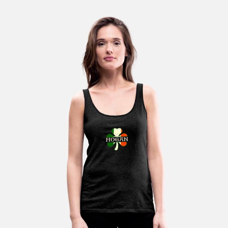 Hogan Irish Surname Ireland Flag Shamrock