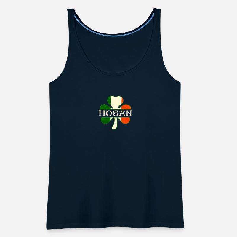 Hogan Irish Surname Ireland Flag Shamrock