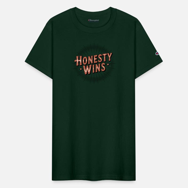 Honesty Wins Motivational Typography