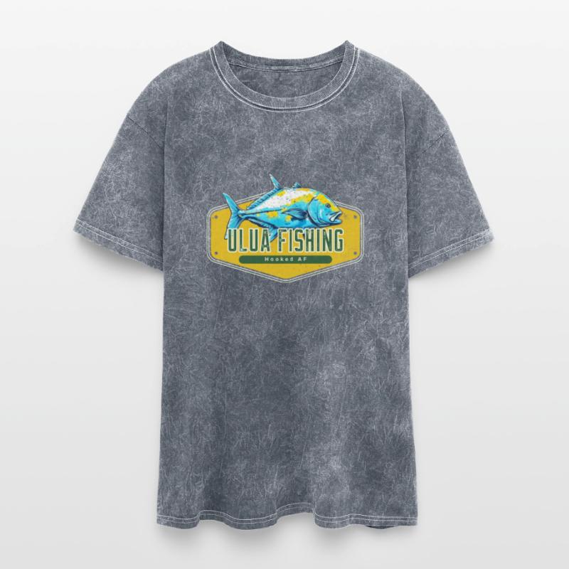 Hooked AF, Ulua Fish Fishing Fisherman Funny