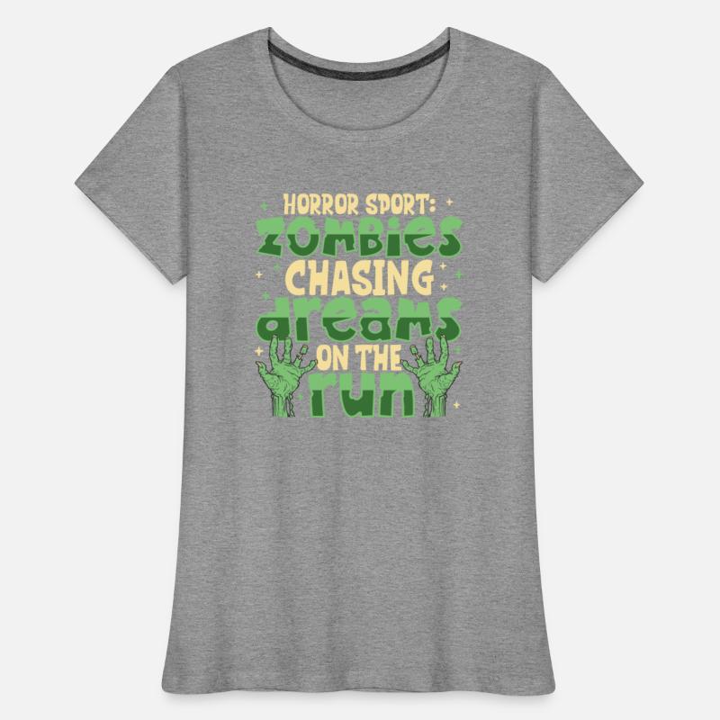 Horror Zombie Runner Half Marathon Running Jogging
