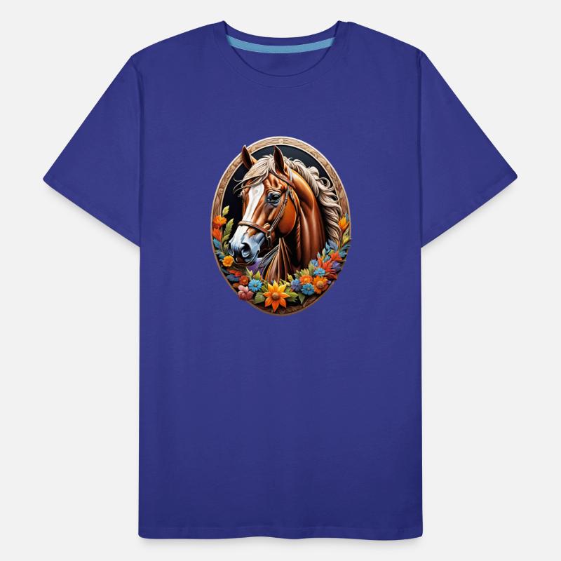 horse in a frame