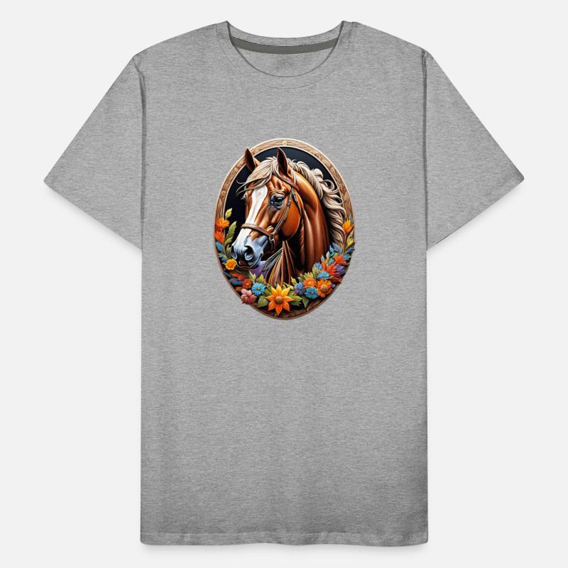 horse in a frame