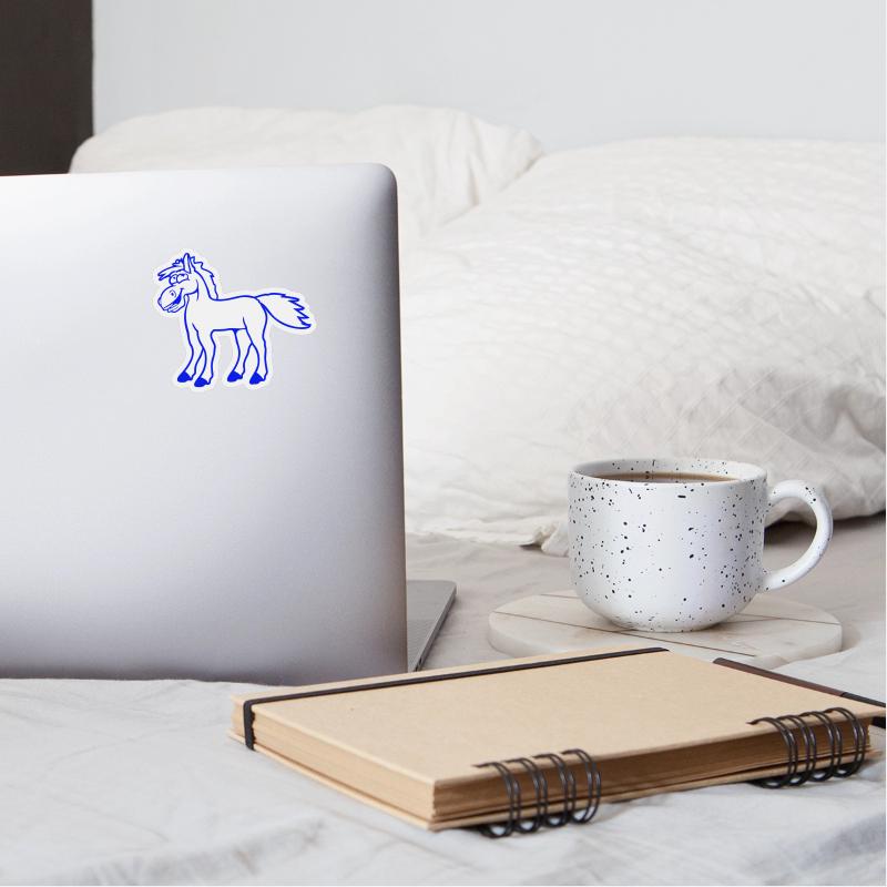 Horse Laughs Funny Witty Grimace Silly Comic Fun