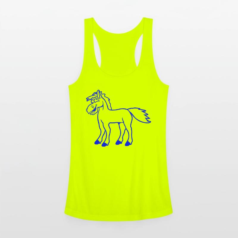Horse Laughs Funny Witty Grimace Silly Comic Fun