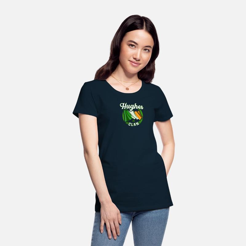 Hughes Surname Irish Last Name Ireland Flag