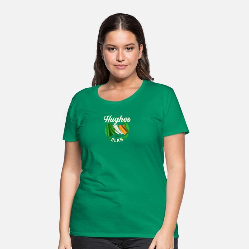 Hughes Surname Irish Last Name Ireland Flag