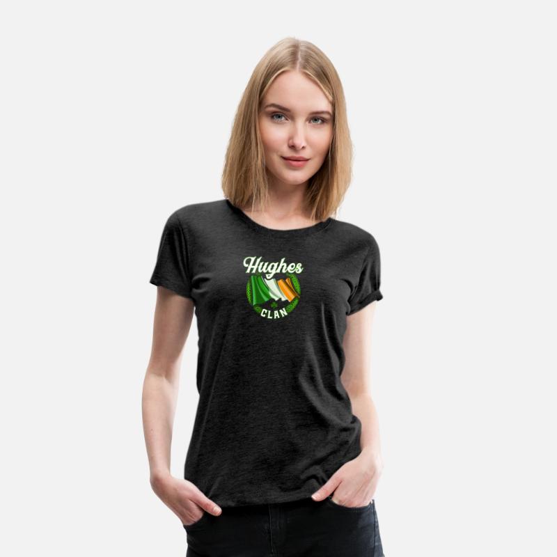 Hughes Surname Irish Last Name Ireland Flag