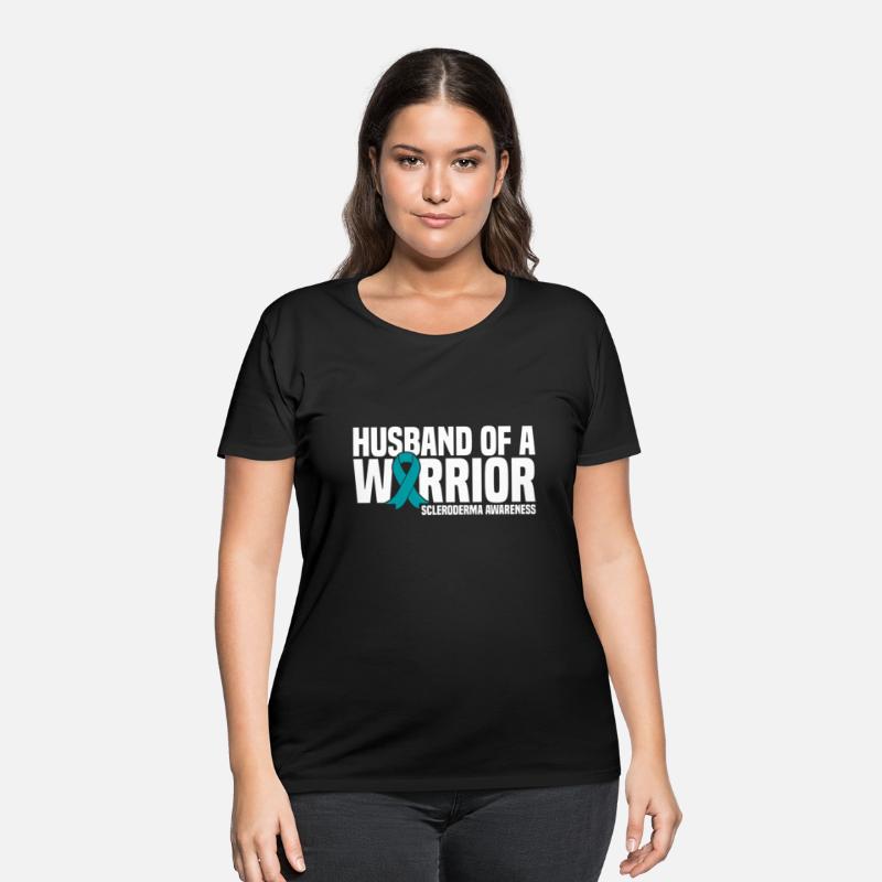 Husband Of A Warrior Teal Ribbon Scleroderma Aware