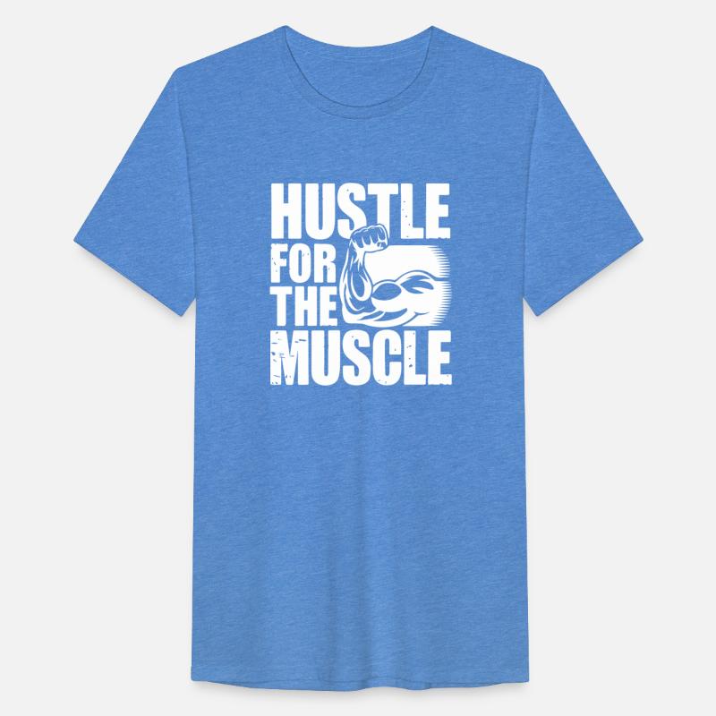 Hustle for the Muscle - Gym Motivation Quote