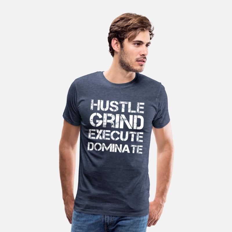 Hustle Grind Execute Dominate, Gym Motivation