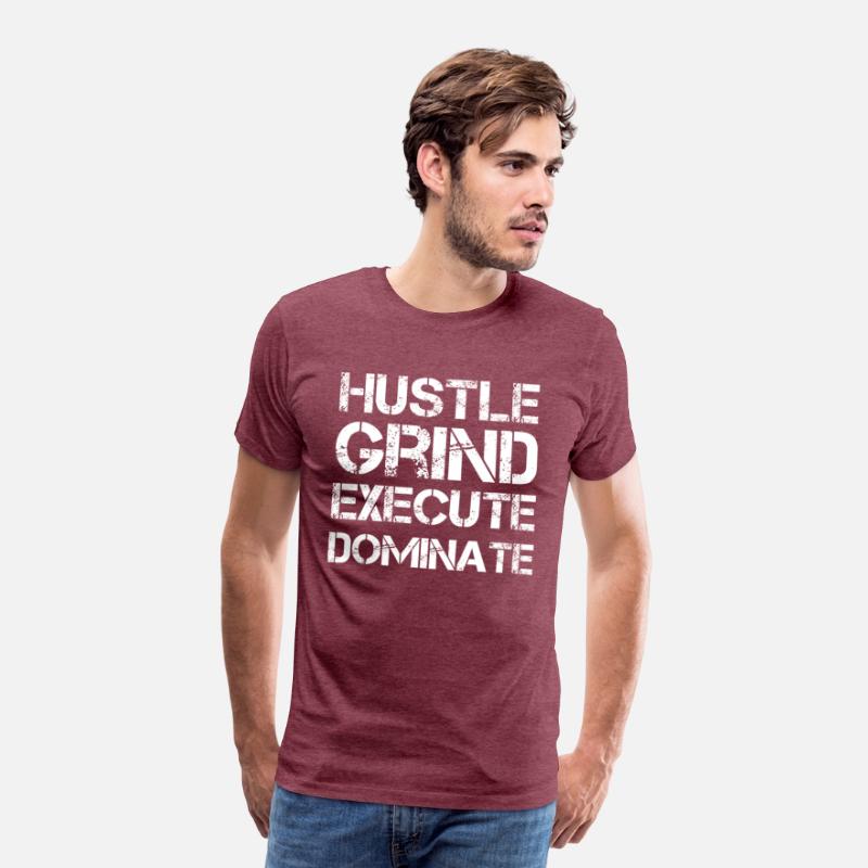 Hustle Grind Execute Dominate, Gym Motivation