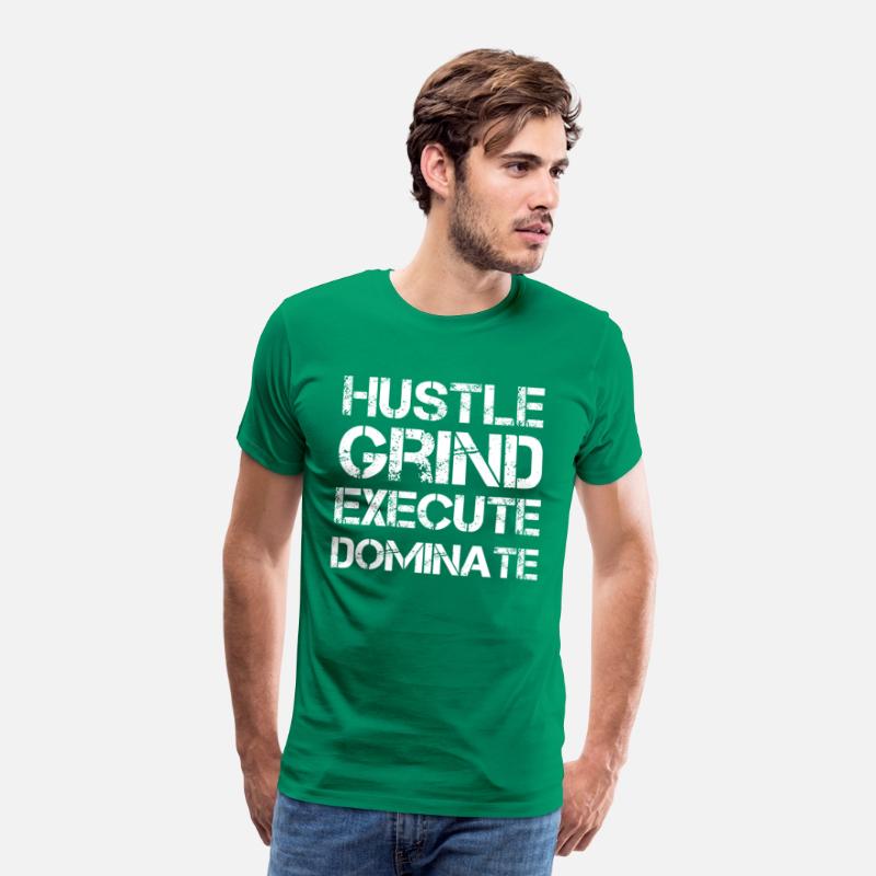 Hustle Grind Execute Dominate, Gym Motivation