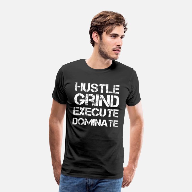 Hustle Grind Execute Dominate, Gym Motivation