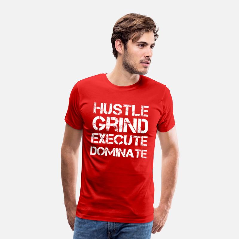 Hustle Grind Execute Dominate, Gym Motivation