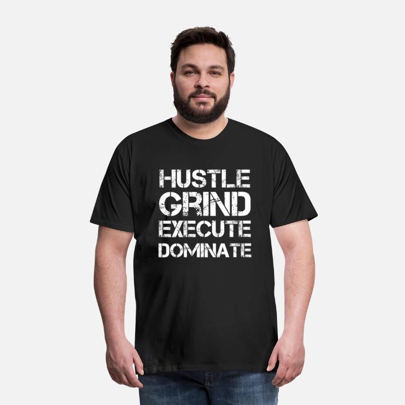 Hustle Grind Execute Dominate, Gym Motivation