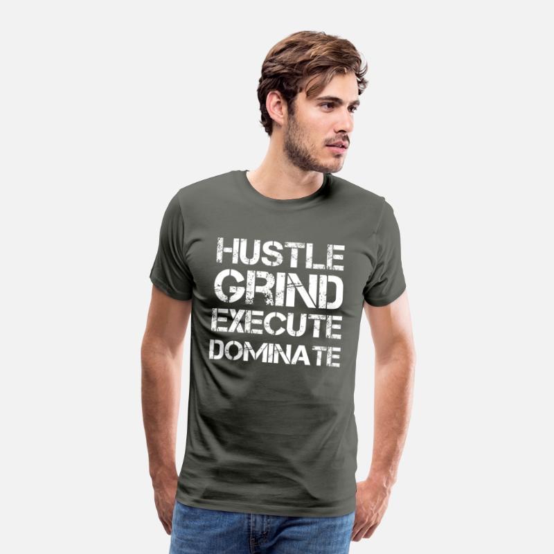 Hustle Grind Execute Dominate, Gym Motivation