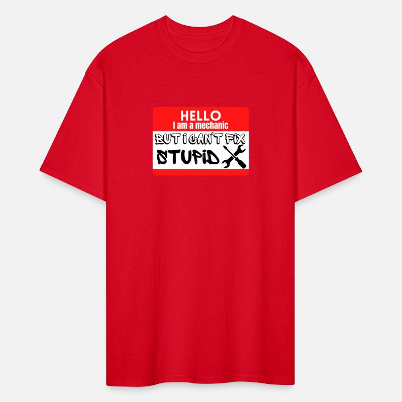 I am a mechanic but I can't fix stupid