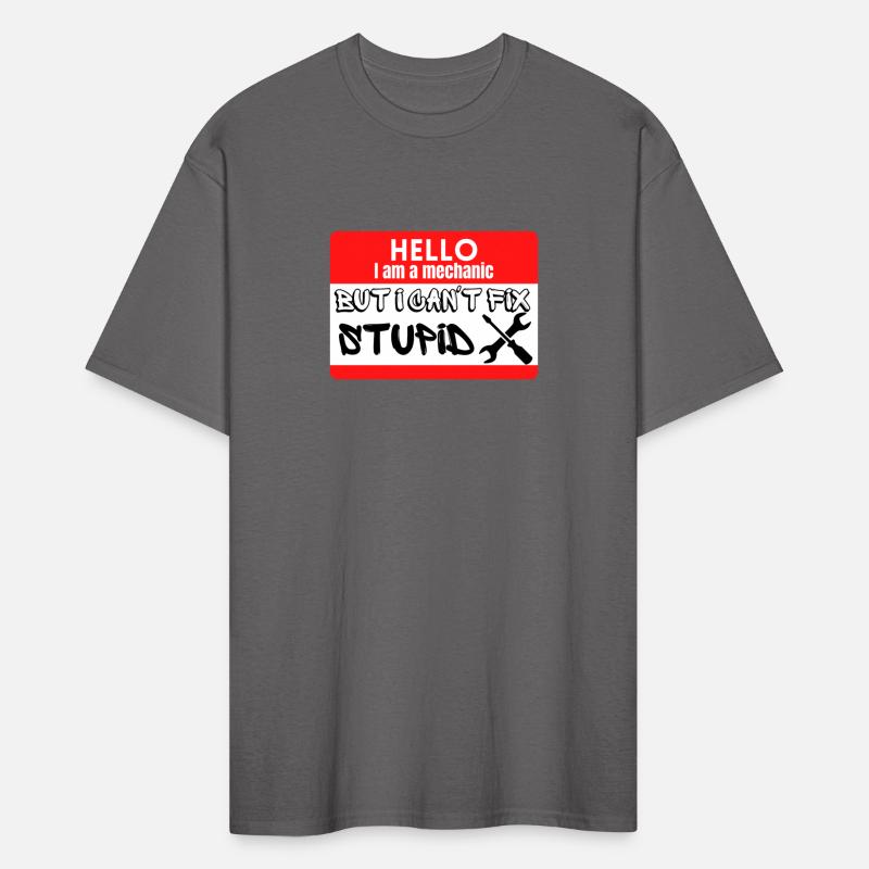 I am a mechanic but I can't fix stupid