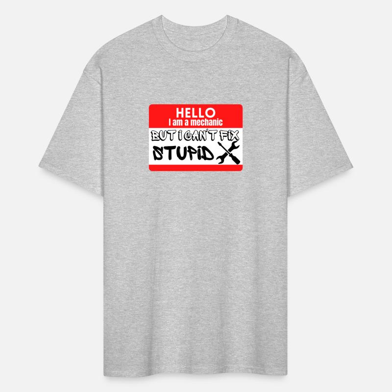 I am a mechanic but I can't fix stupid