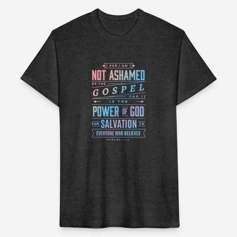 I Am Not Ashamed Of The Gol Christian Bible Verse