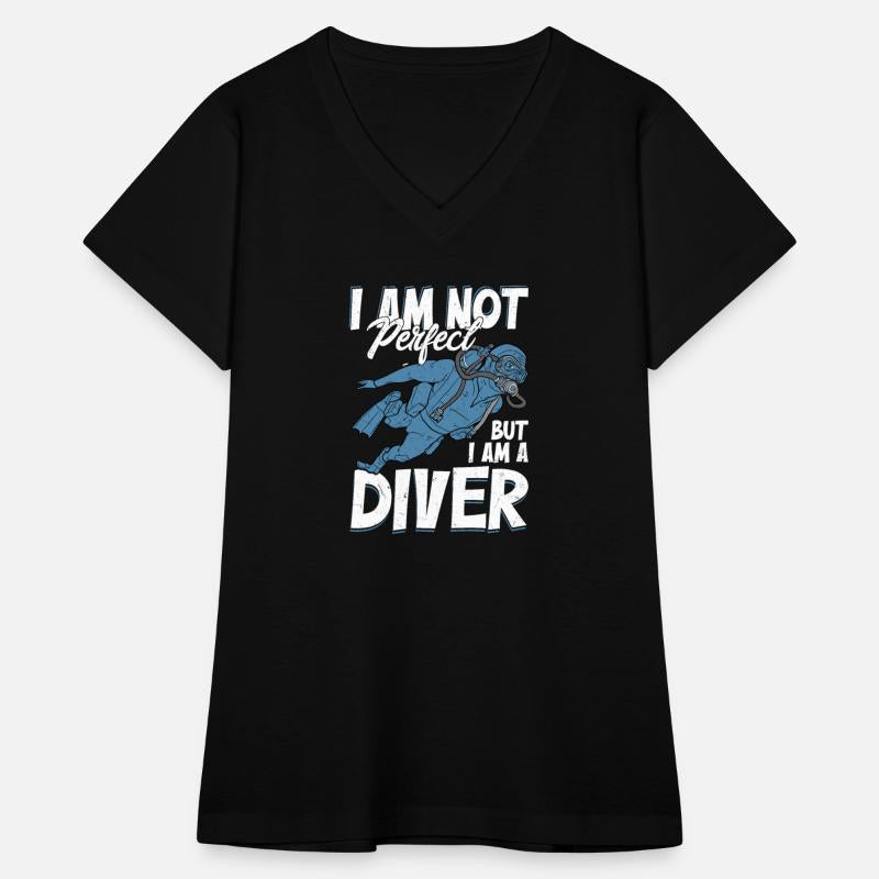 I Am Not Perfect But I Am A Diver Scuba Diving Sea