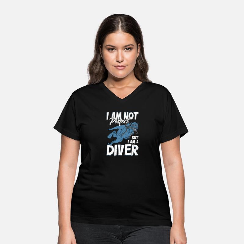I Am Not Perfect But I Am A Diver Scuba Diving Sea