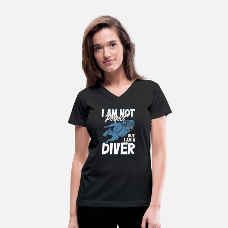 I Am Not Perfect But I Am A Diver Scuba Diving Sea