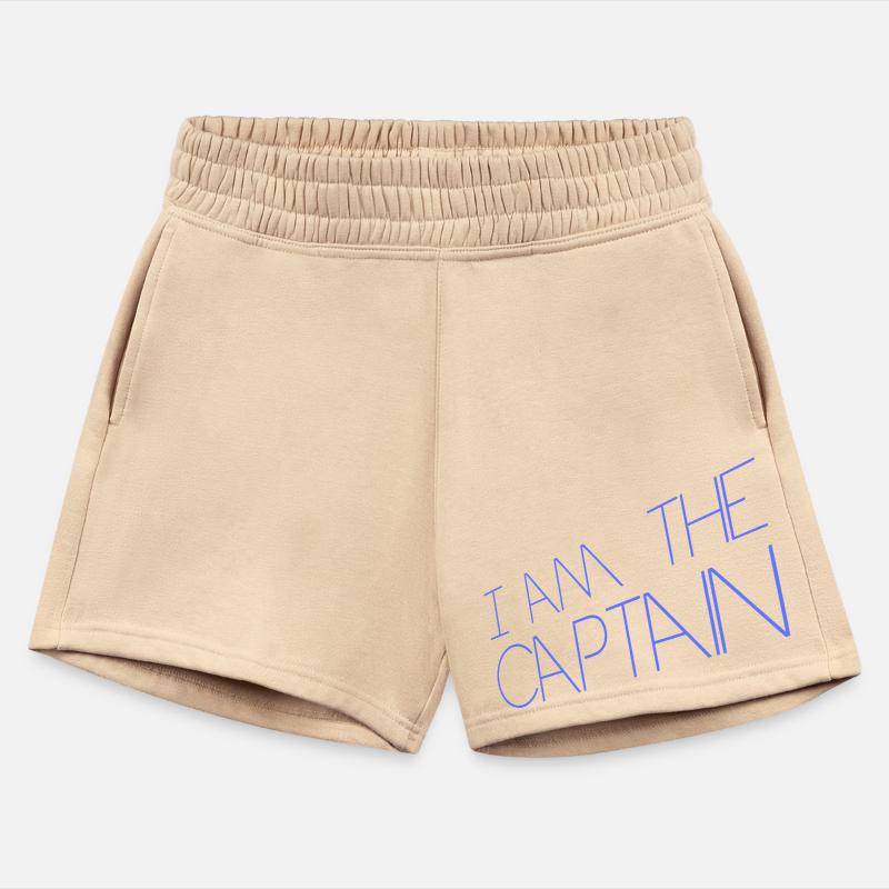 I Am The Captain Sailor Saying Text Quote Fun Logo