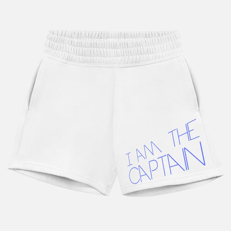 I Am The Captain Sailor Saying Text Quote Fun Logo