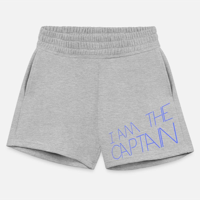 I Am The Captain Sailor Saying Text Quote Fun Logo