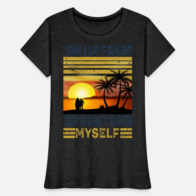 I drink a cup of sunlight every morning to brighte