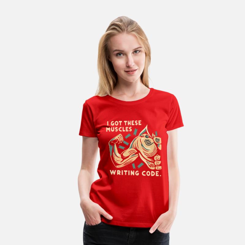 I Got These Muscles Writing Code gift for men wome