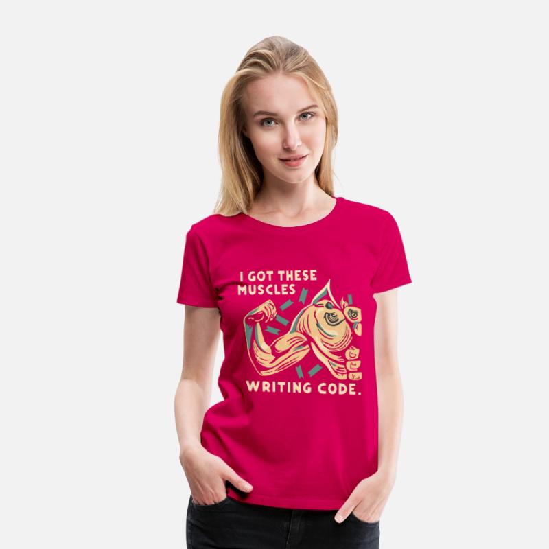 I Got These Muscles Writing Code gift for men wome